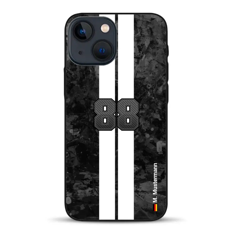 Carbon style #2 - Personnalisé coque pour iPhone