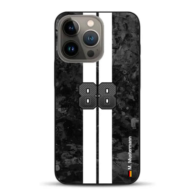 Carbon style #2 - Personnalisé coque pour iPhone