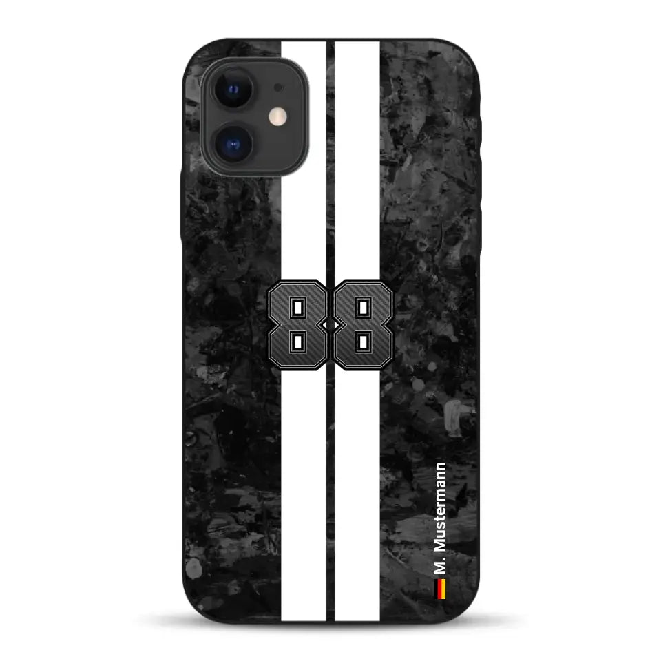 Carbon style #2 - Personnalisé coque pour iPhone