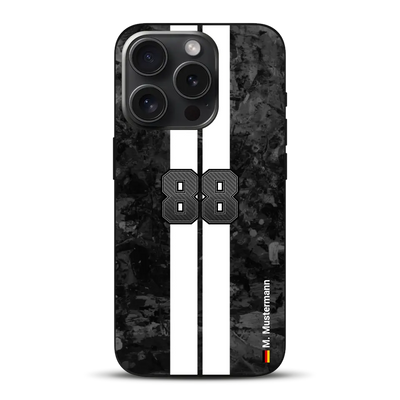 Carbon style #2 - Personnalisé coque pour iPhone