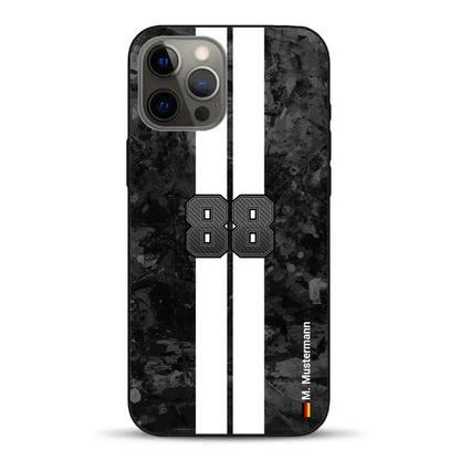 Carbon style #2 - Personnalisé coque pour iPhone