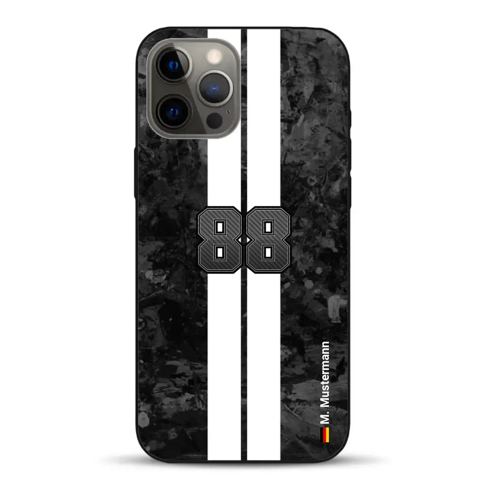 Carbon style #2 - Personnalisé coque pour iPhone
