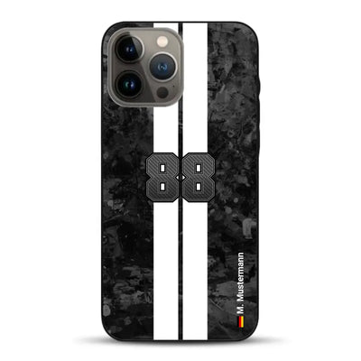 Carbon style #2 - Personnalisé coque pour iPhone