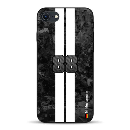Carbon style #2 - Personnalisé coque pour iPhone