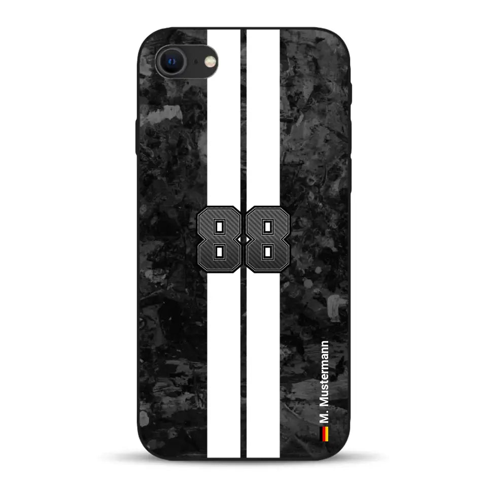 Carbon Style #2 - Individuelle Handyhülle für iPhone