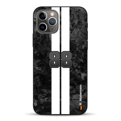 Carbon style #2 - Personnalisé coque pour iPhone