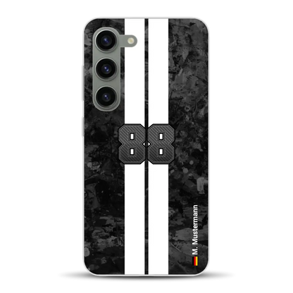 Carbon Style #2 - Individuelle Handyhülle für Samsung