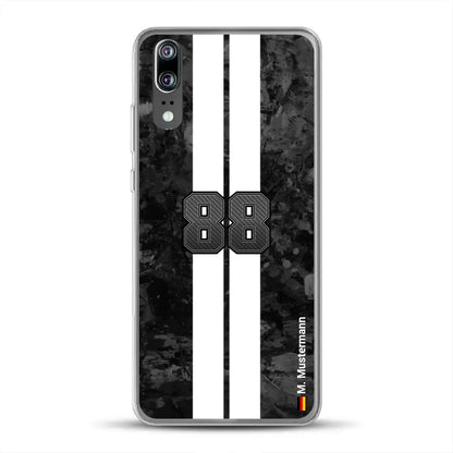 Stile carbonio #2 - Custodia per cellulare personalizzata per Huawei
