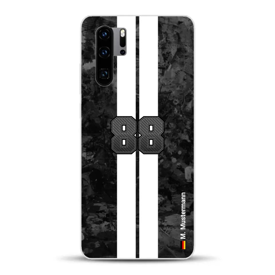 Stile carbonio #2 - Custodia per cellulare personalizzata per Huawei