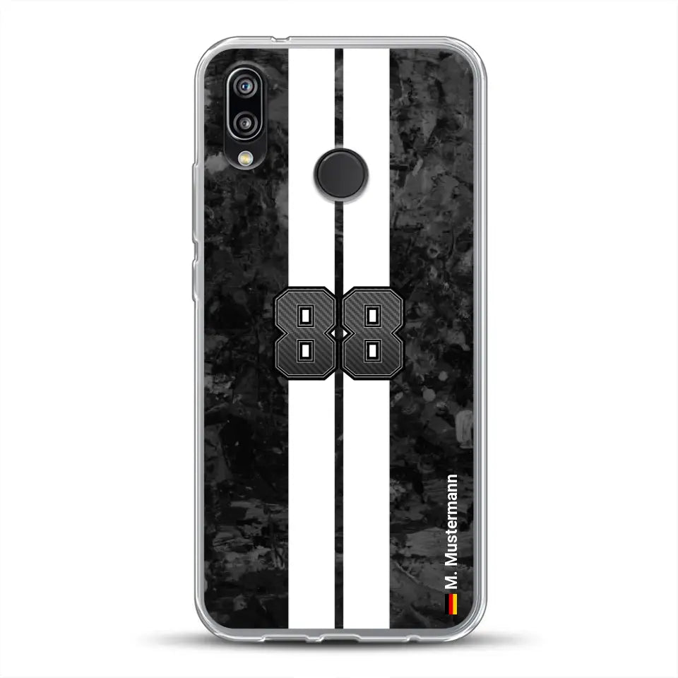 Stile carbonio #2 - Custodia per cellulare personalizzata per Huawei