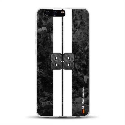 Stile carbonio #2 - Custodia per cellulare personalizzata per Huawei