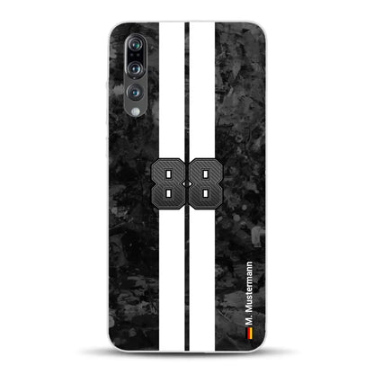 Stile carbonio #2 - Custodia per cellulare personalizzata per Huawei