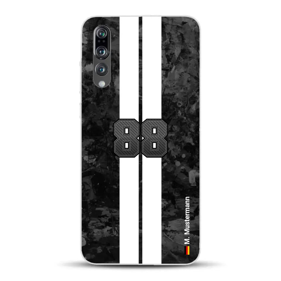 Stile carbonio #2 - Custodia per cellulare personalizzata per Huawei