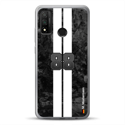 Stile carbonio #2 - Custodia per cellulare personalizzata per Huawei