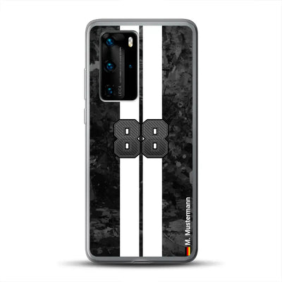 Carbon style #2 - Custom phone case for Huawei
