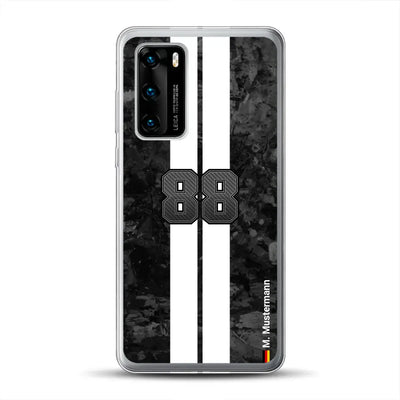 Carbon style #2 - Custom phone case for Huawei