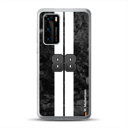 Stile carbonio #2 - Custodia per cellulare personalizzata per Huawei