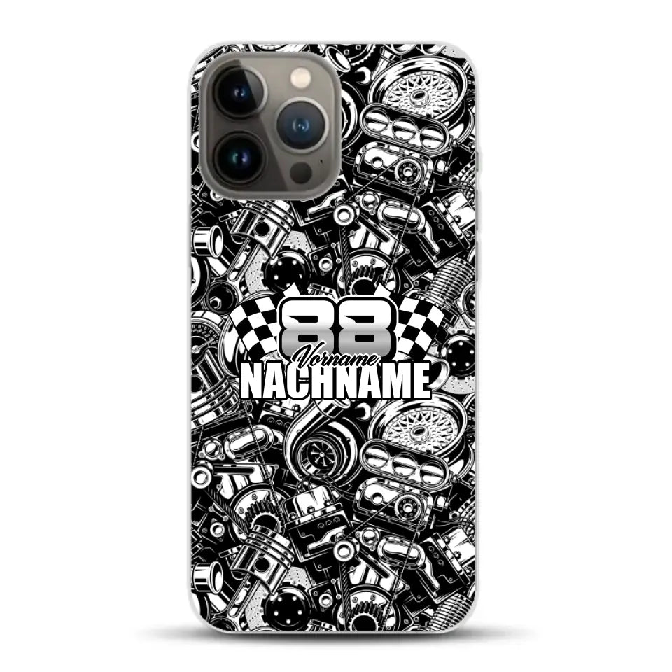 Car Parts - Custodia per cellulare personalizzata per iPhone