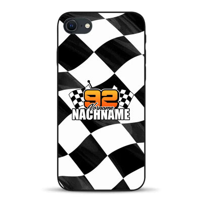 Checkered #1 - Custodia per cellulare personalizzata per iPhone