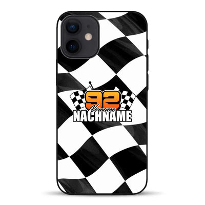 Checkered #1 - Custodia per cellulare personalizzata per iPhone