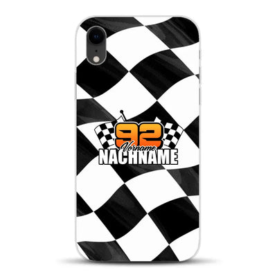 Checkered #1 - Custodia per cellulare personalizzata per iPhone