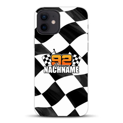 Checkered #1 - Custodia per cellulare personalizzata per iPhone