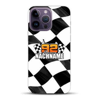 Checkered #1 - Custodia per cellulare personalizzata per iPhone