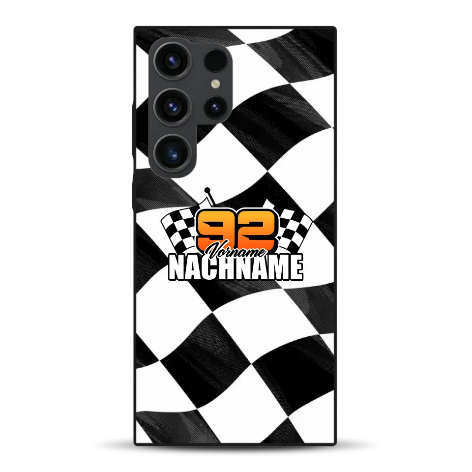 Checkered #1 - Individuelle Handyhülle für Samsung