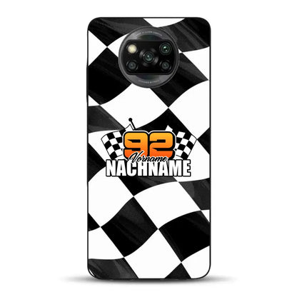 Checkered #1 - Custodia per cellulare personalizzata per Xiaomi
