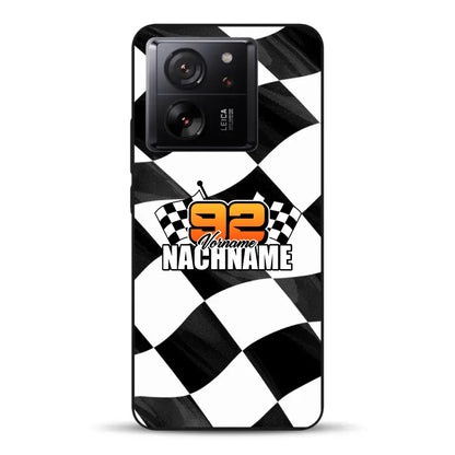 Checkered #1 - Custodia per cellulare personalizzata per Xiaomi
