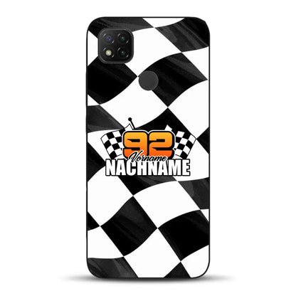 Checkered #1 - Custodia per cellulare personalizzata per Xiaomi