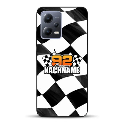 Checkered #1 - Custodia per cellulare personalizzata per Xiaomi