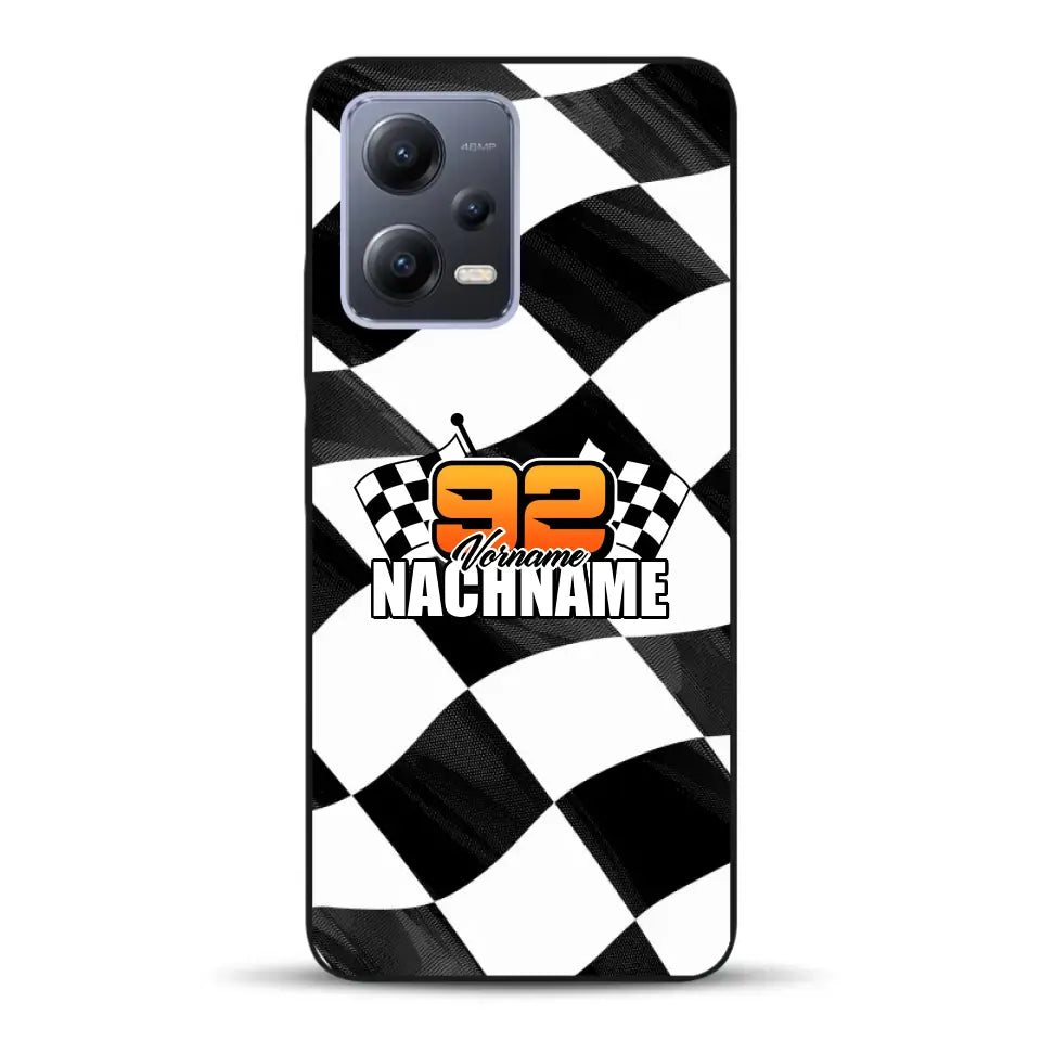 Checkered #1 - Custodia per cellulare personalizzata per Xiaomi