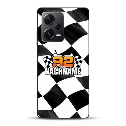 Checkered #1 - Custodia per cellulare personalizzata per Xiaomi