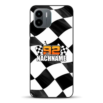 Checkered #1 - Custodia per cellulare personalizzata per Xiaomi