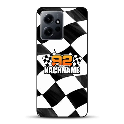 Checkered #1 - Custodia per cellulare personalizzata per Xiaomi