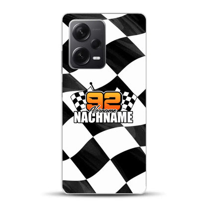 Checkered #1 - Custodia per cellulare personalizzata per Xiaomi