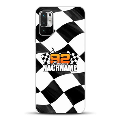 Checkered #1 - Custodia per cellulare personalizzata per Xiaomi