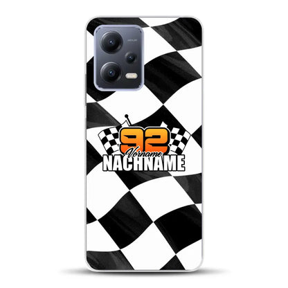 Checkered #1 - Custodia per cellulare personalizzata per Xiaomi