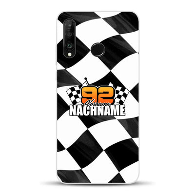 Checkered #1 - Custodia per cellulare personalizzata per Huawei