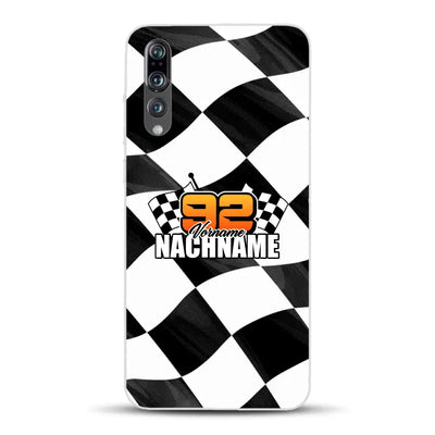 Checkered #1 - Custodia per cellulare personalizzata per Huawei