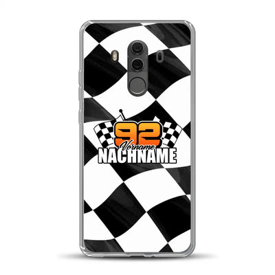 Checkered #1 - Custodia per cellulare personalizzata per Huawei