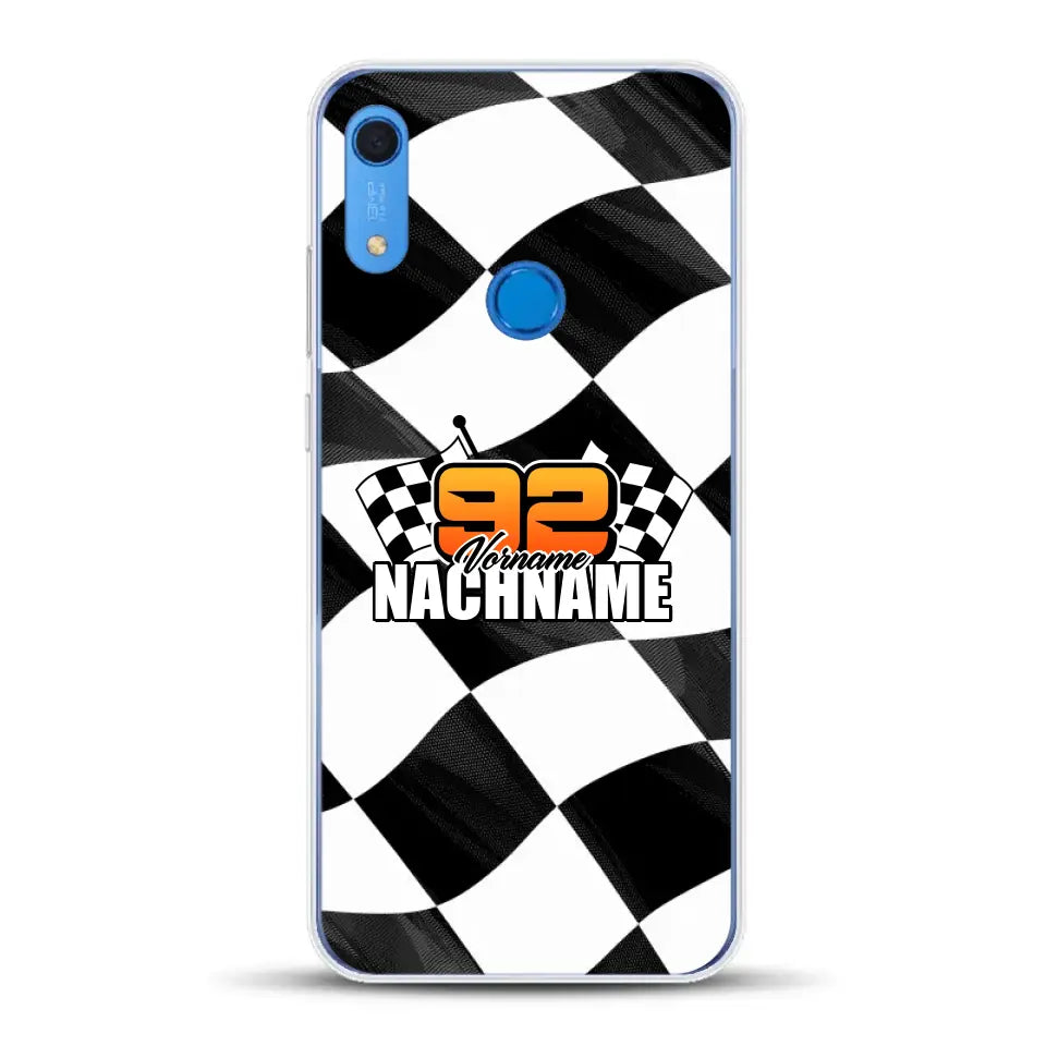 Checkered #1 - Custodia per cellulare personalizzata per Huawei