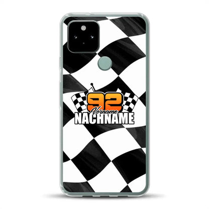 Checkered #1 - Custodia per cellulare personalizzata per Google