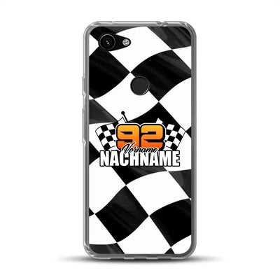 Checkered #1 - Custom phone case for Google