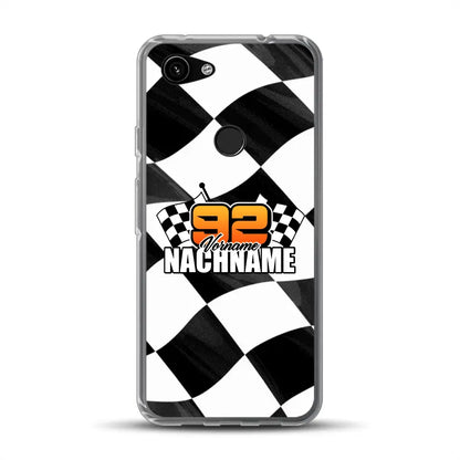 Checkered #1 - Custodia per cellulare personalizzata per Google