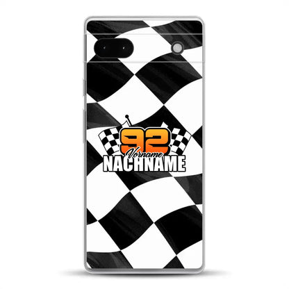 Checkered #1 - Custodia per cellulare personalizzata per Google