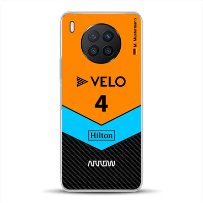McL F1 Livery - Custodia per cellulare personalizzata per Huawei