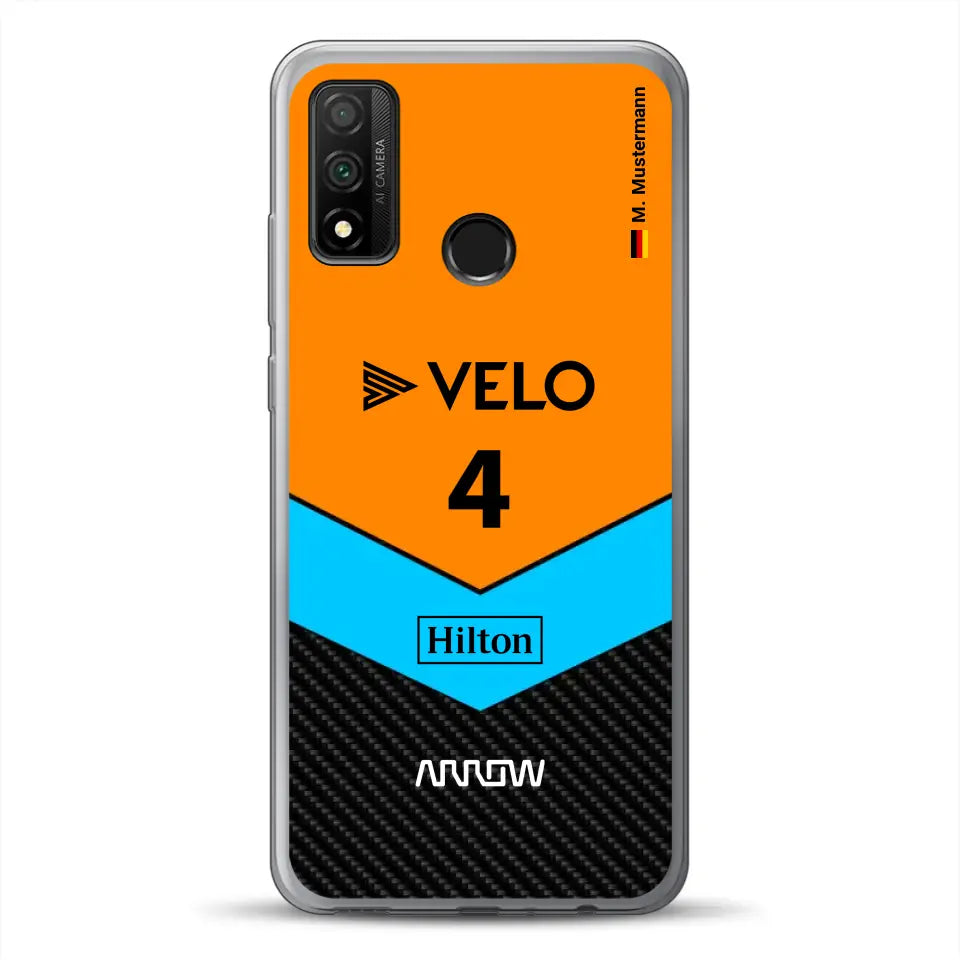 McL F1 Livery - Custodia per cellulare personalizzata per Huawei