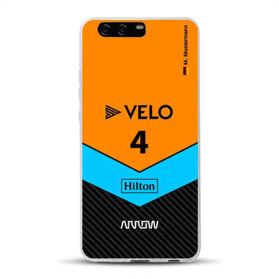 McL F1 Livery - Custodia per cellulare personalizzata per Huawei